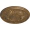 Ekena Millwork Wakefield Ceiling Medallion (Fits Canopies up to 3 5/8"), 11 3/4"OD x 1 1/4"P, Rubbed Bronze CM11WARZS - alternate 4